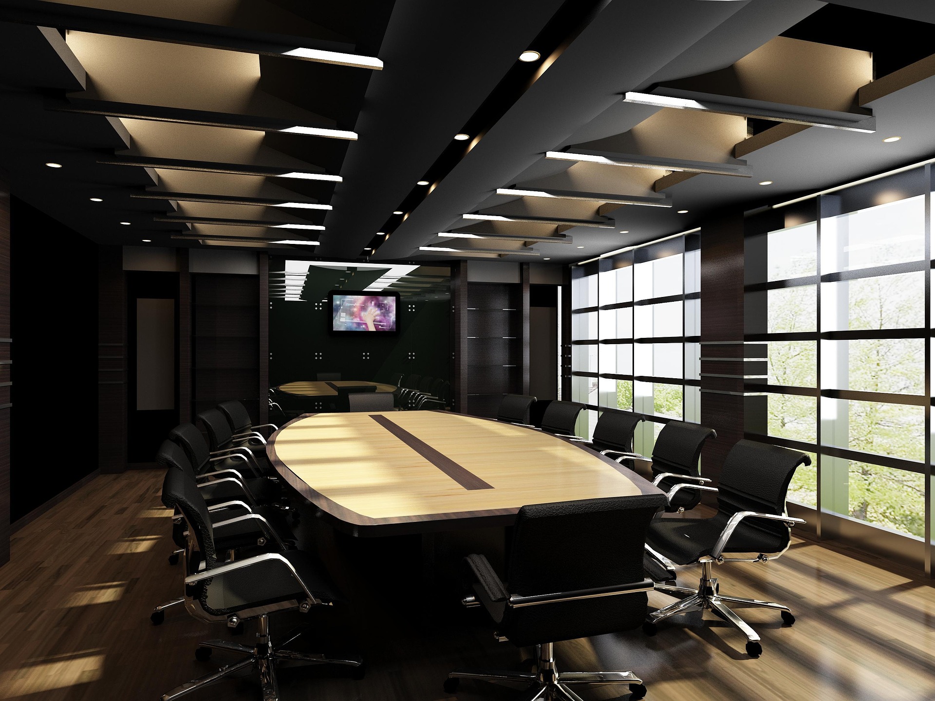 Executive boardroom