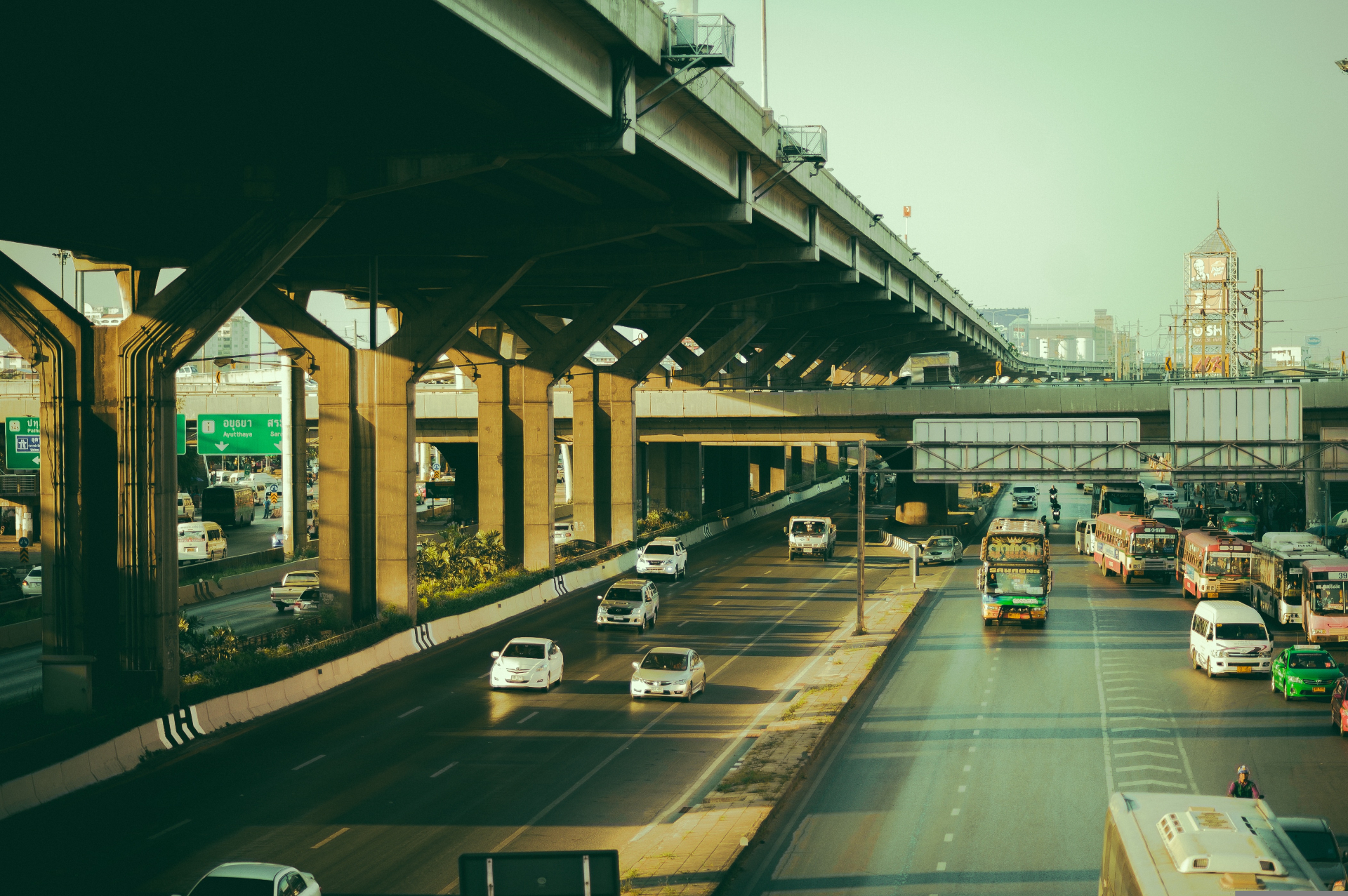 Highway and transit corridor