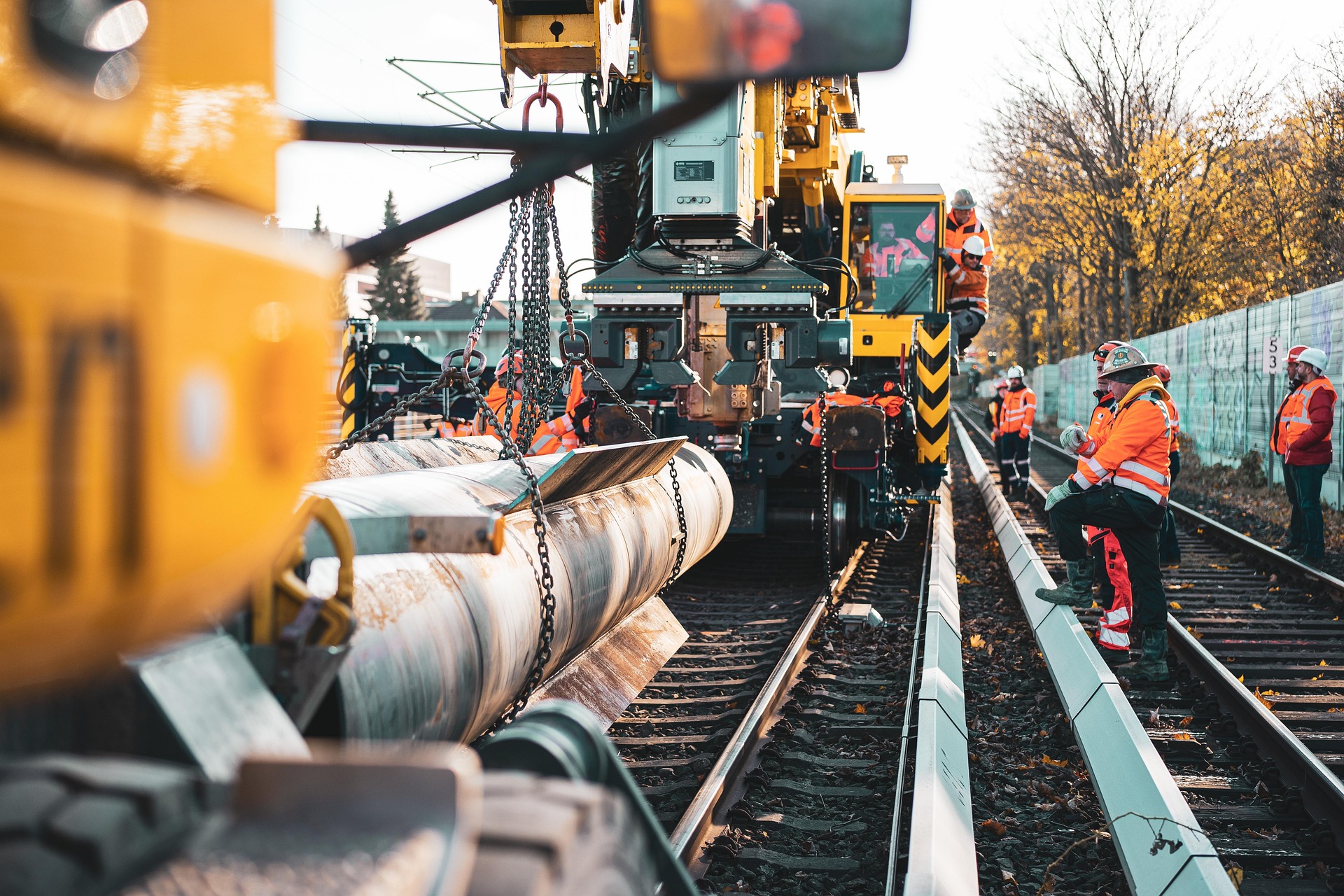 Rail infrastructure works